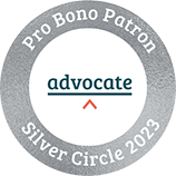 advocate - Pro Bono Patron - Silver Circle 2023